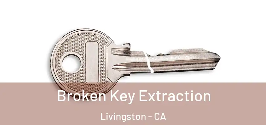  Broken Key Extraction Livingston - CA