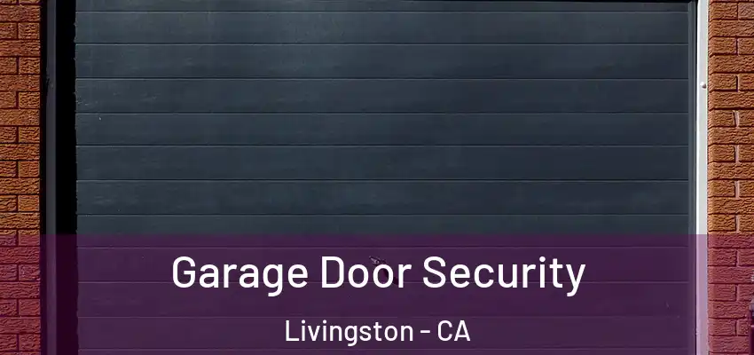  Garage Door Security Livingston - CA